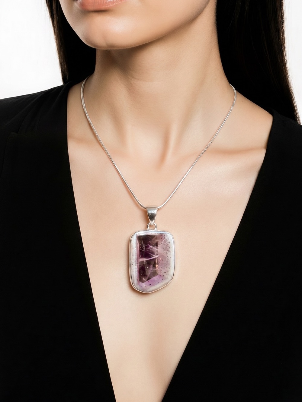 NEW! Super Amethyst Necklace - Picture 2 of 15